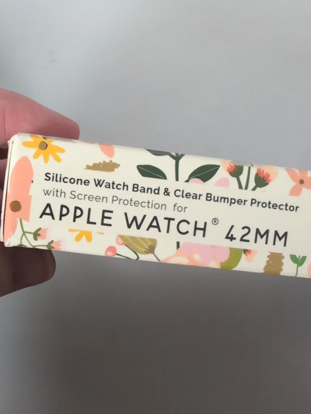 Mia Charro Apple Watch Band & Bumper Set Floral Print